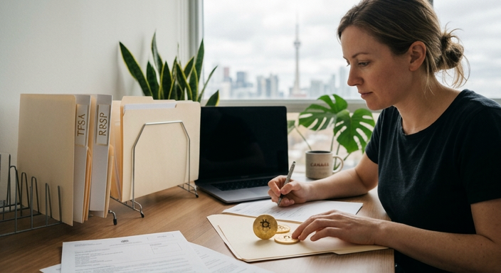Holding Bitcoin in TFSA and RRSP Canada 2026: ETFs, Self-Custody, and Tax Rules